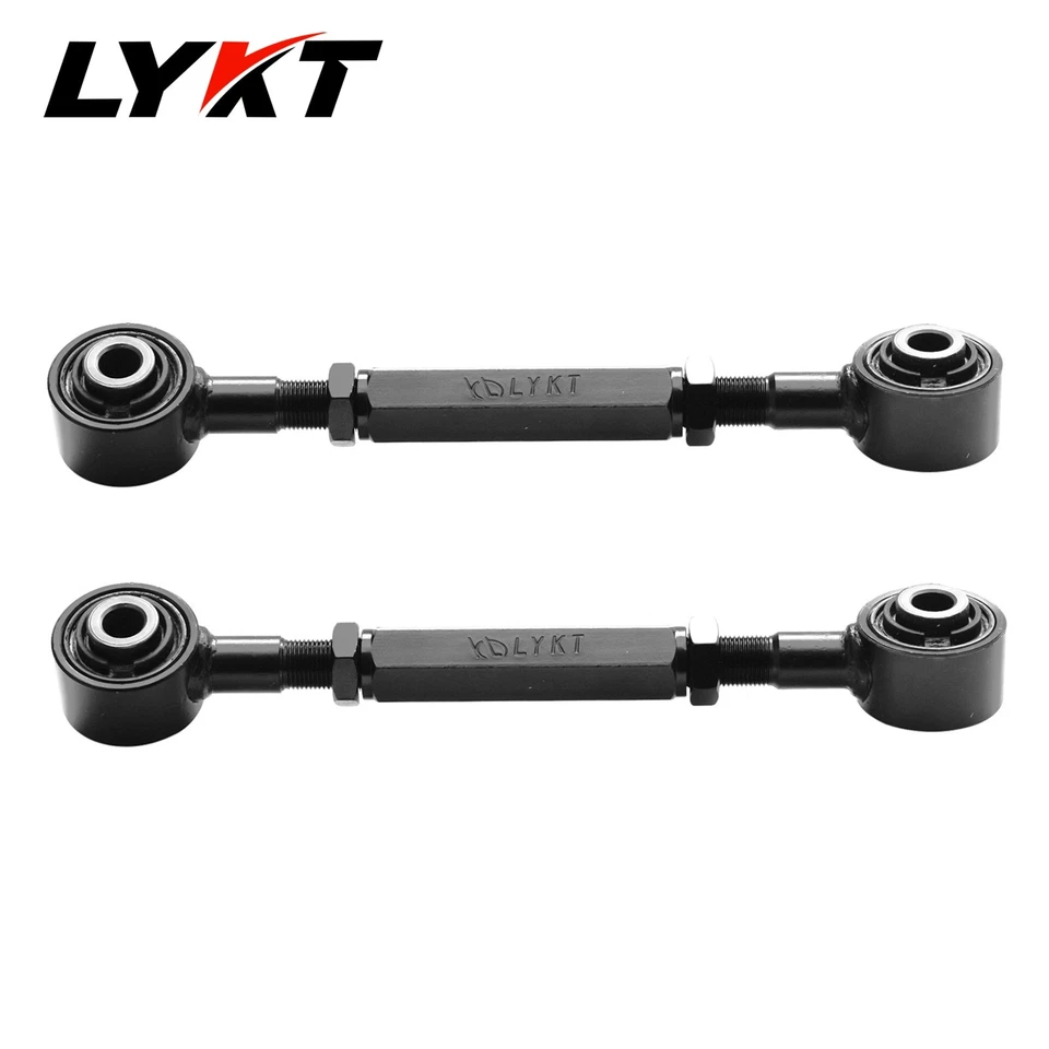 LYKT 2pcs Alignment Rear Toe Adjustable Arms for Subaru Outback、Legacy、Baja Foto 3 de 4