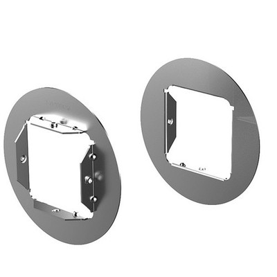 STI Round Wall Plate Firestop Steel PK2 Series 33 Cable Conduit UL Rated
