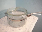 VINTAGE PYREX FLAMEWARE COOK POT WITH LID 6324-B NICE