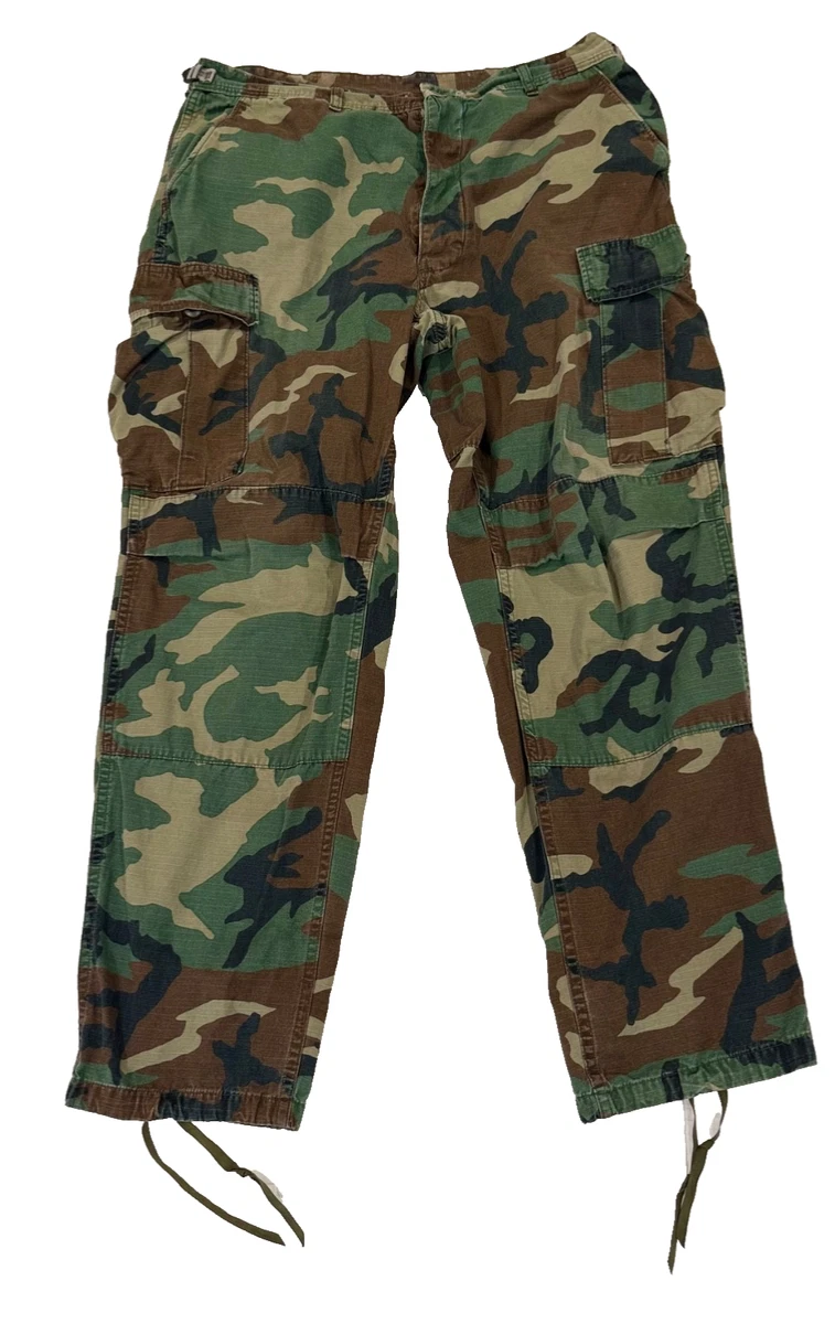ワークパンツ/カーゴパンツ Made in USA /US Military  Camo Pants Camouflage Pants for Men with Vintage for sale | eBay