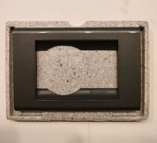 PLACCA 3 posti 4750AC (schuko + 1 posto) ANTRACITE BTICINO LIVING CLASSIC 4750GR