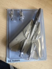 Listing image for Fabbri Diecast Model Aircraft 1:100 Grumman F14 Tomcat US Navy Top Gun MINT
