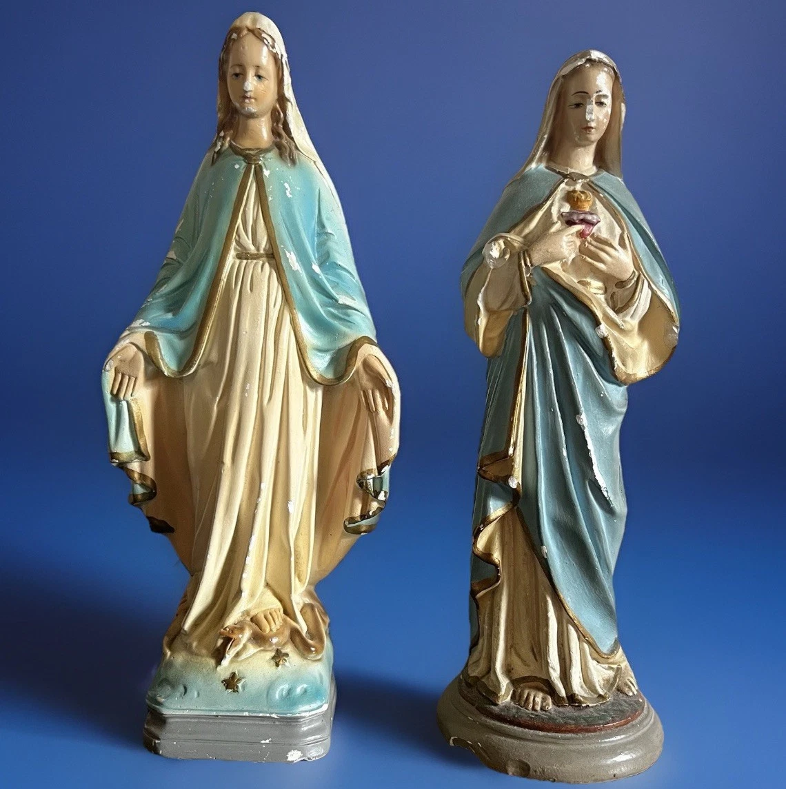 Antique Catholic Statues In Collectible Christian Statues