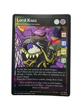 Neopets TCG Lord Kass Holo 15/140 Battle for Meridell 2004