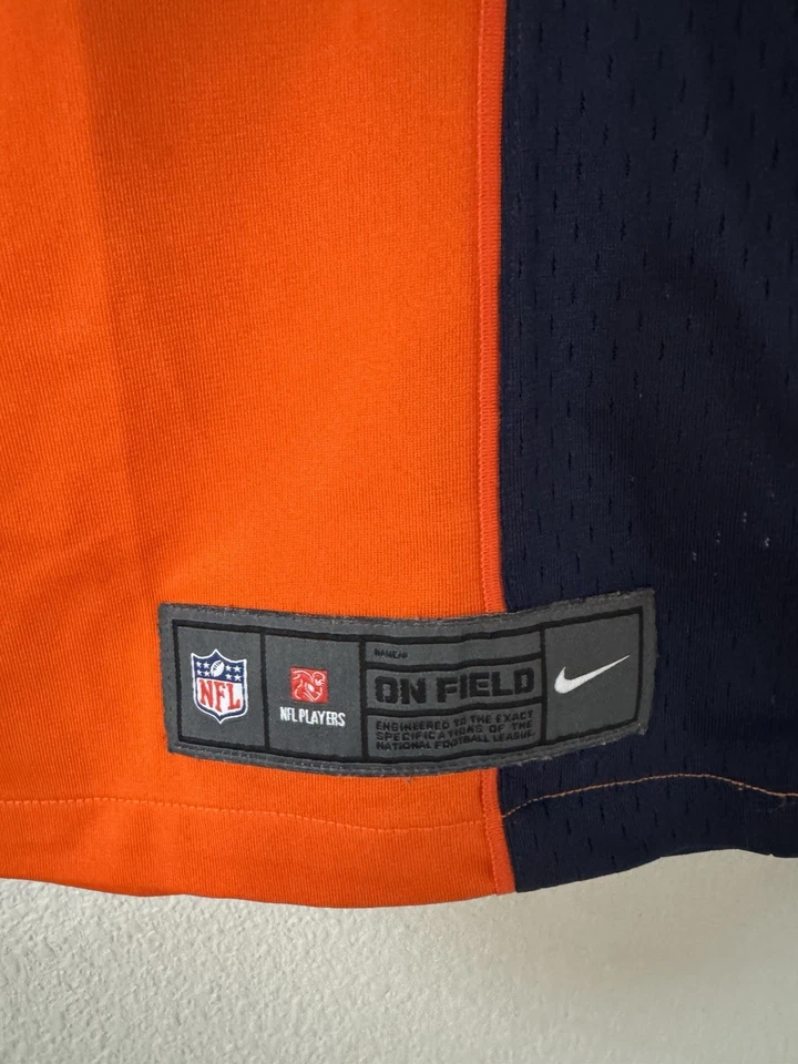 Camiseta deportiva para mujer Nike NFL Denver Broncos Peyton Manning naranja mediana Foto 3 de 4