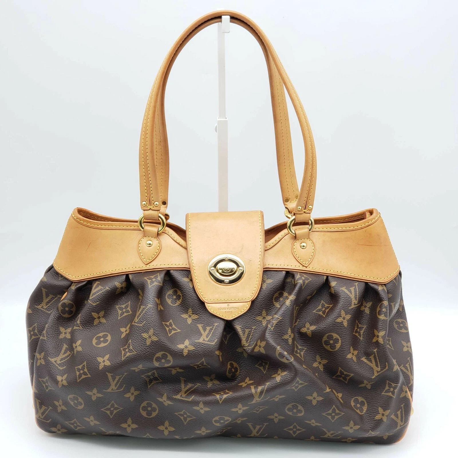 Authentic Louis Vuitton Boetie MM Monogram Tote Bag