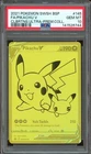Pokemon SWSH Celebrations Ultra Premium #SWSH145 Pikachu V Gold Promo PSA 10