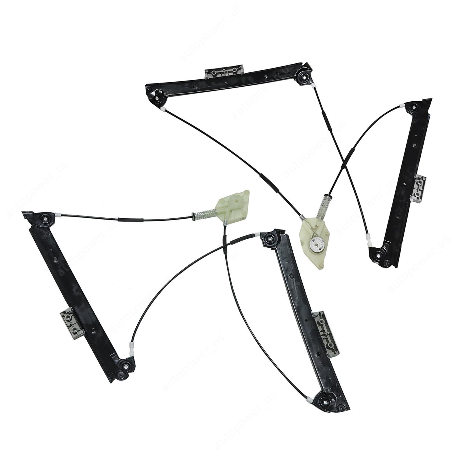 2pcs Window Regulator for 04-18 Bentley Continental GT Front Left & Right