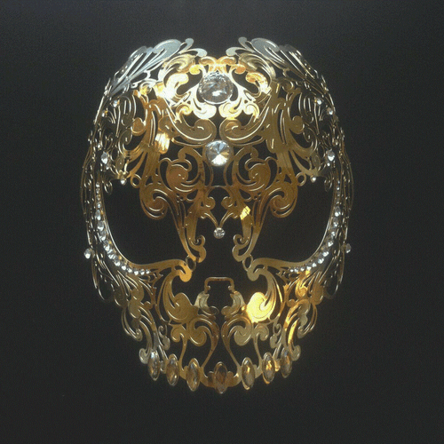 Mens Skull Mask Skull Masquerade Mask Metal Skull for Men Unique Men's