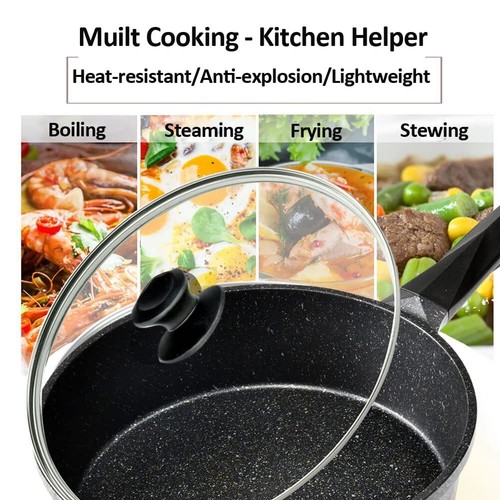 11" 12" Glass Lid for Frying Pan Skillets Tempered Replacement Cover Stainless - 第 18/20 張圖片
