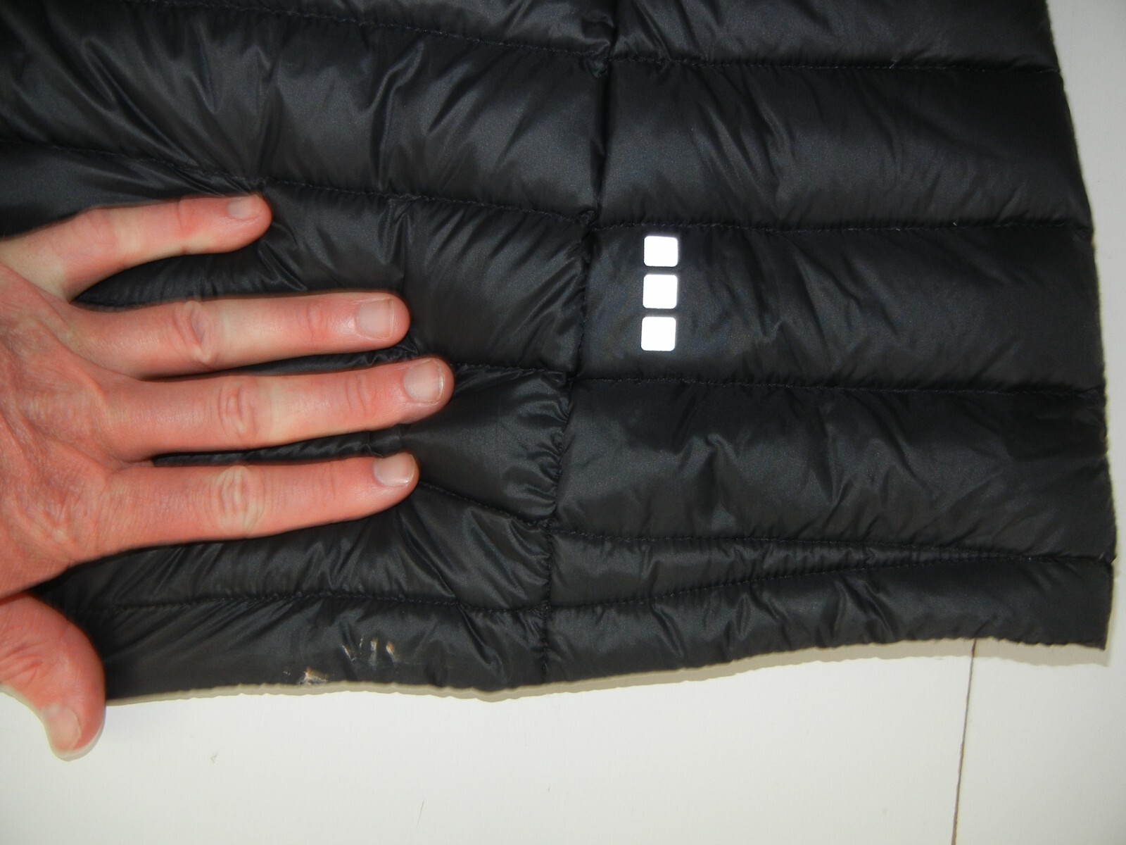 MICROSOFT CLOUD Windows Black Warm DOWN WINTER JA… - image 8