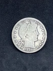 1908 D Barber Half Dollar - Nice Coin -