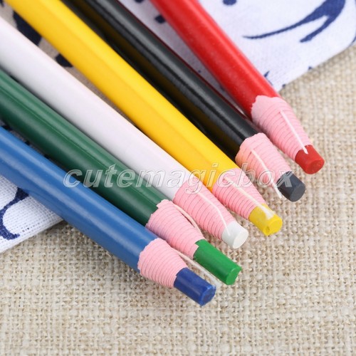 1/6x Marking Pencils Clothing Pattern Making Sewing Dressmakers DIY Craft Helper - Bild 8 von 23