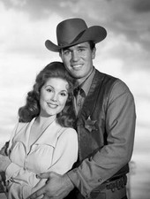 Tv Western Show Johnny Ringo With Karen Sharpe, Don Durant Old TV Photo