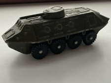 Vintage Soviet Army Military Tank-Amphibian WW2 Metal Tank Toy 003 