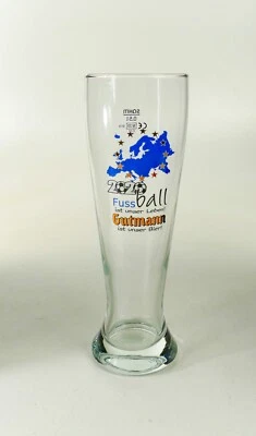 Gutmann Titting Weizenbierglas 0,5l Fussball ist unser Leben 2020 Gläser 2585 - Bild 1 von 3