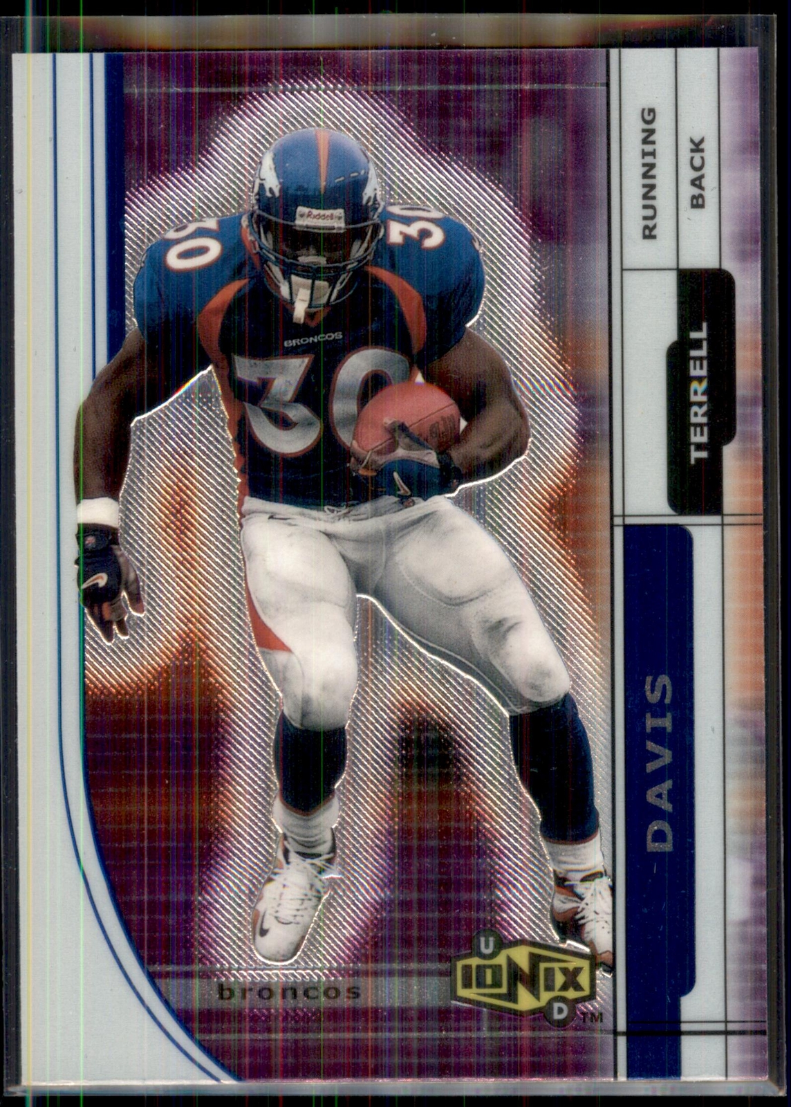 Terrell Davis #17 2000 UD Ionix