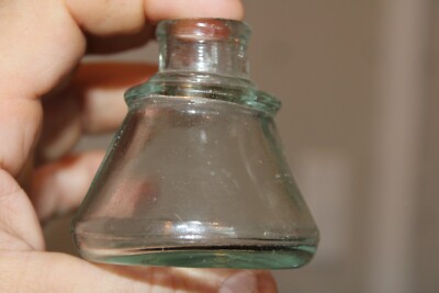 Antique ( Light Blue), Cone, Ink Well, (TEXTURE), Item # A - 150