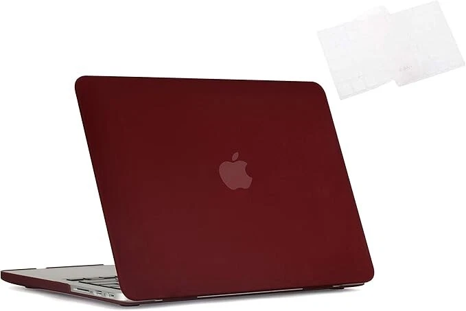 Capa RUBAN para MacBook Retina Pro 15 polegadas A1398 (2015-2012), vinho tinto - Imagem 4 de 4