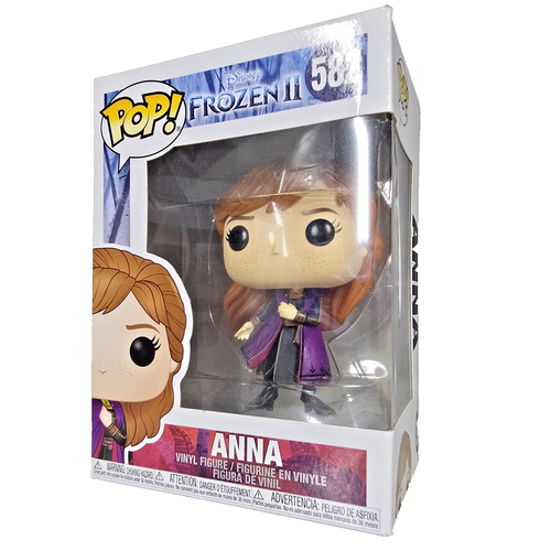 Funko POP! Disney Frozen - Anna Jeune - Figurine Vinyle 9 Cm - Collection - Dès 3 Ans