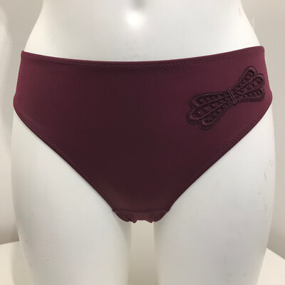 Corin Virginia Slip aubergine Größe Large lila glatt Hose Schlüpfer Panty