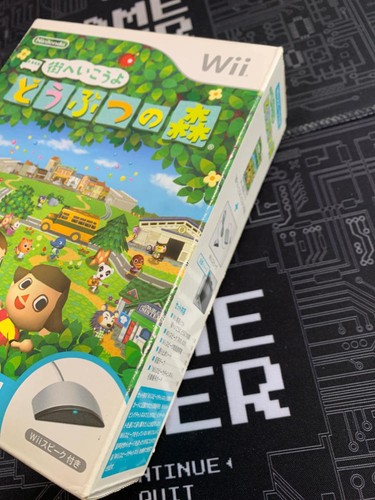 Animal Crossing Nintendo Wii + Wii Speak Japanese - Japan Import (See Pics) - Picture 5 of 14