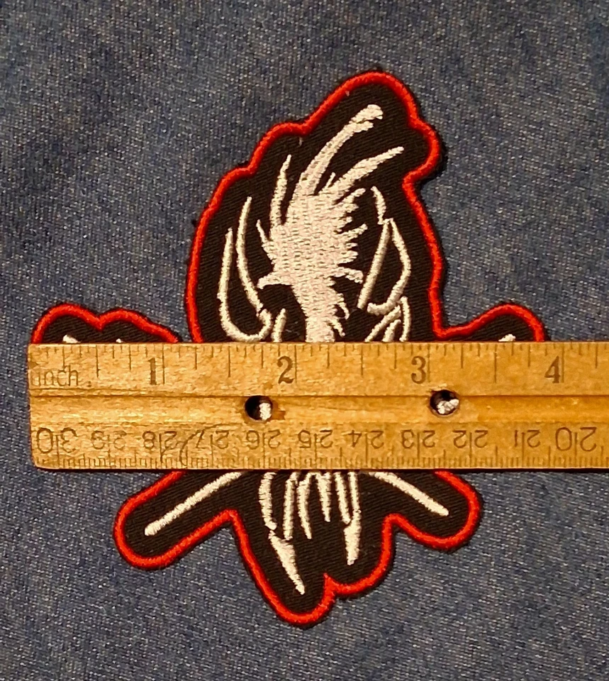 Metallica Scary Guy Iron On Patch! New Thrash Metal Megadeth Slayer Anthrax - Image 2 of 2