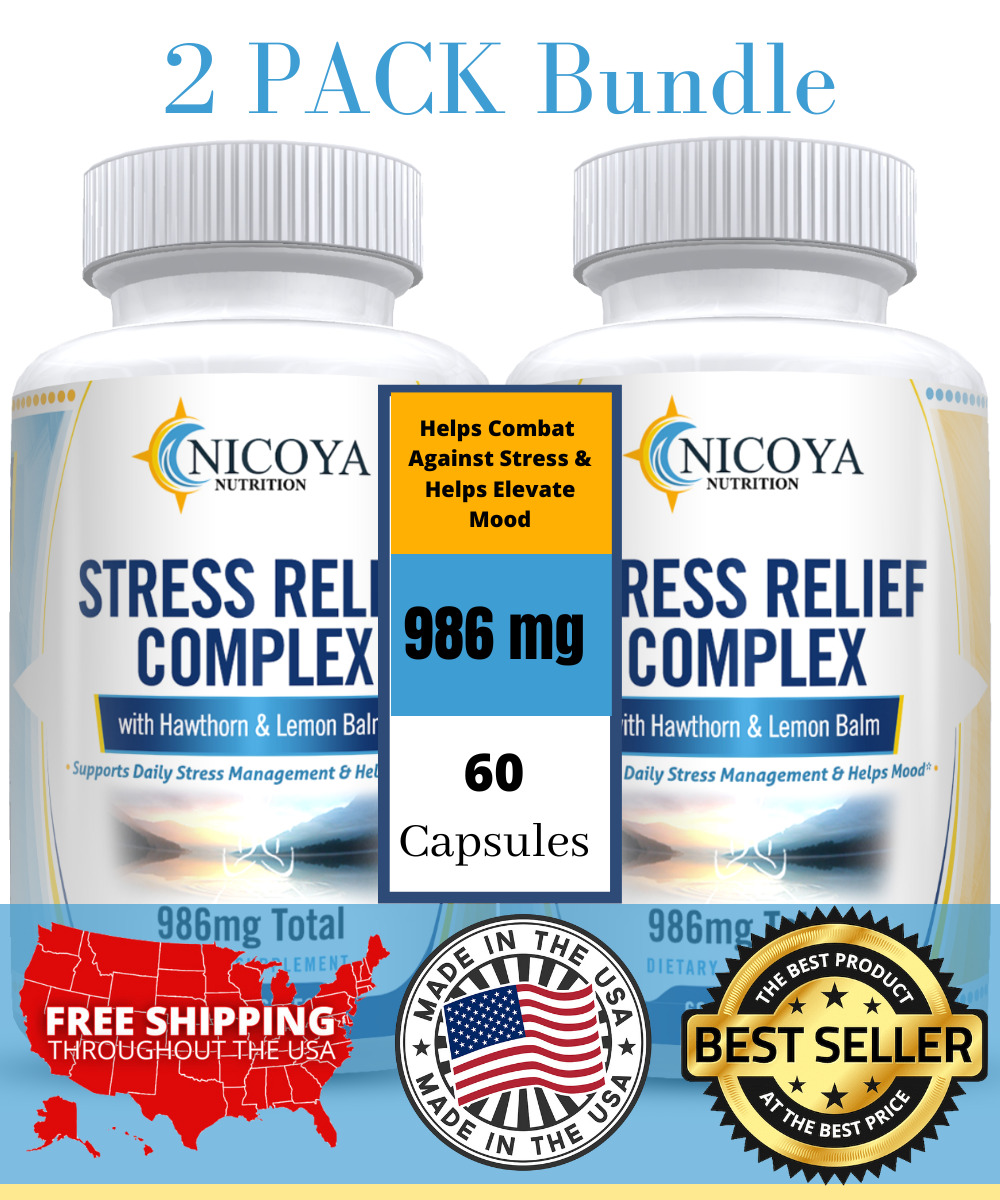 Natural Anti Anxiety, Stress Relief & Mood Boosting Vitamin