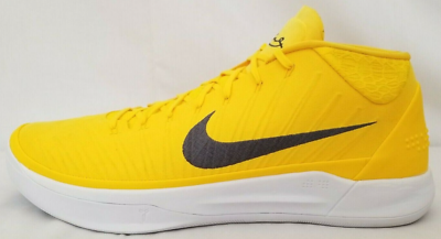 Mens Size 17.5 Yellow Black Nike Kobe Bryant AD Mid Basketball