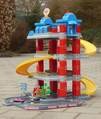 VERTRIEB DURCH 1-2-3-SHOP Kinder Spielzeug Garage Parkhaus Auto XL TOWER mit 4 ETAGEN in TOP QUALITÄT 5159