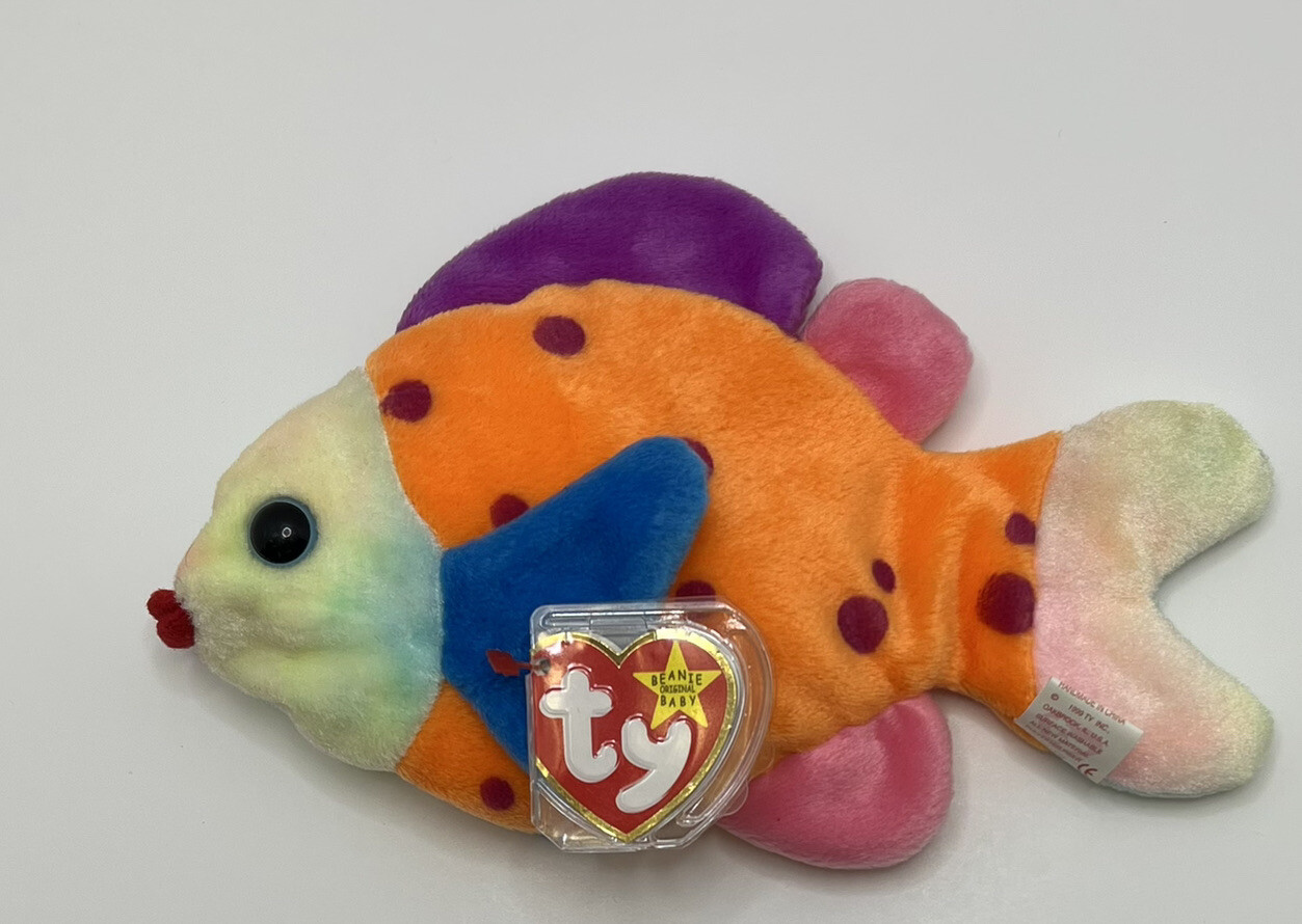 Lips the Fish Ty Beanie Babies 1999. 8421042548 eBay