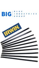 Genuine Irwin 24TPI Wood/Metal/Plastic Junior Hacksaw Blades 6" / 150MM 10 Pack