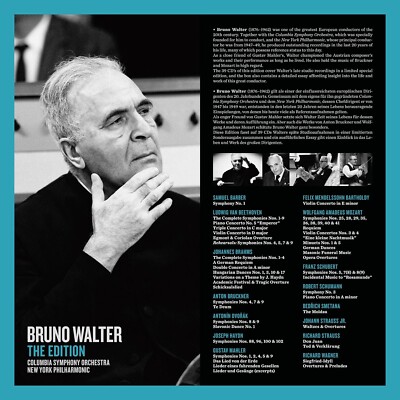 クラシック CD Bruno Walter Complete Columbia album Bruno Walter