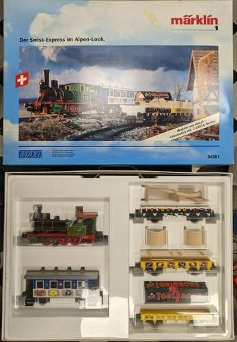 Voie Ferrée Märklin 54101 Maxi - Swiss Express Delta/Digital - Échelle 1 - Neuf