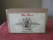 VINTAGE Wm. PENN  PERFECTO CIGAR BOX