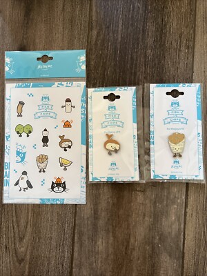 Jellycat Fish And Chips Enamel Pin Badges Selfridges London Chips New