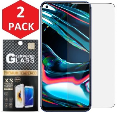 2x OPPO Realme 7 Pro Panzerfolie Schutzglas 9H Echt Glas Displayschutz Folie 