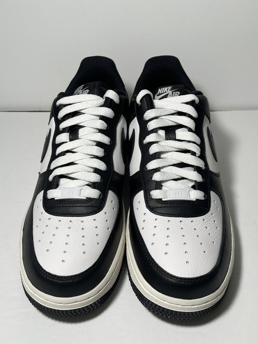 New Nike By You Air Force 1 Low Black White Men's Size 8.5