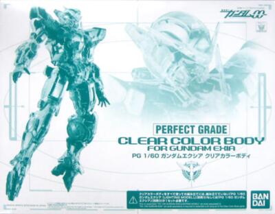 BANDAI 1/60 PG GN-001 Clear Color Body for Gundam Exia Premium