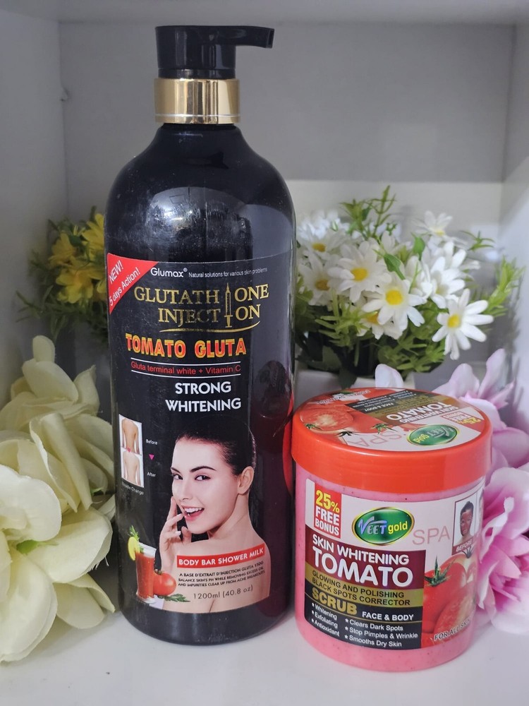 100% Original Veet Gold  Tomatoe Super Scrub Tomato 🍅 Shower Gel