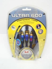 Monster Cable Ultra 600 Component Video 4 Foot 1.21M THX Cable Set SEALED NEW!