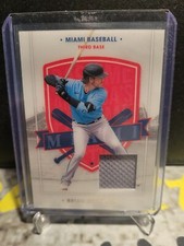 2021 Panini Chronicles Brian Anderson #84 America Pastime Swatch Miami Marlins