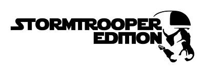 Star Wars Stormtrooper Edition Decal #1 Choose Size, Style, Color