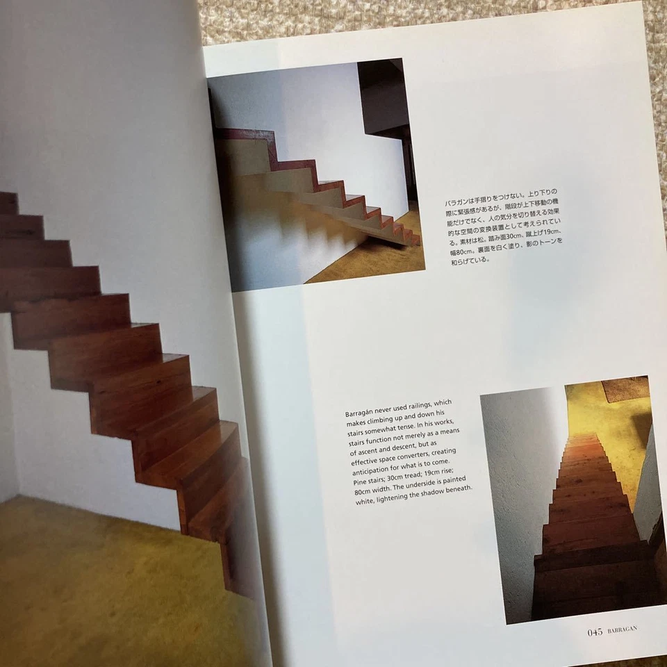 Casa Barragan Hardcover Luis Barragan Houses 2002 Book Architecture English & Jp - Image 3 of 4