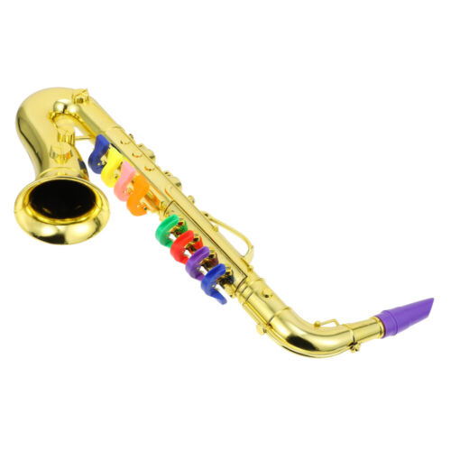  Saxophon-Modell Spielzeug Für Kleinkinder, Jungen Tragbares Miniatur - Bild 1 von 17