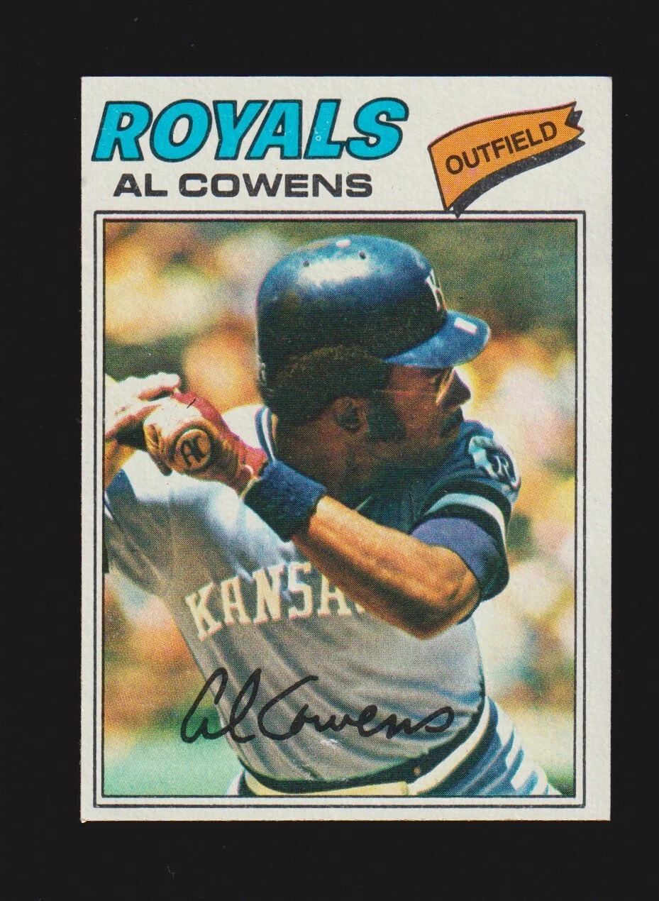 1977 TOPPS #262  Al Cowens  KANSAS CITY ROYALS  EX-MINT  B