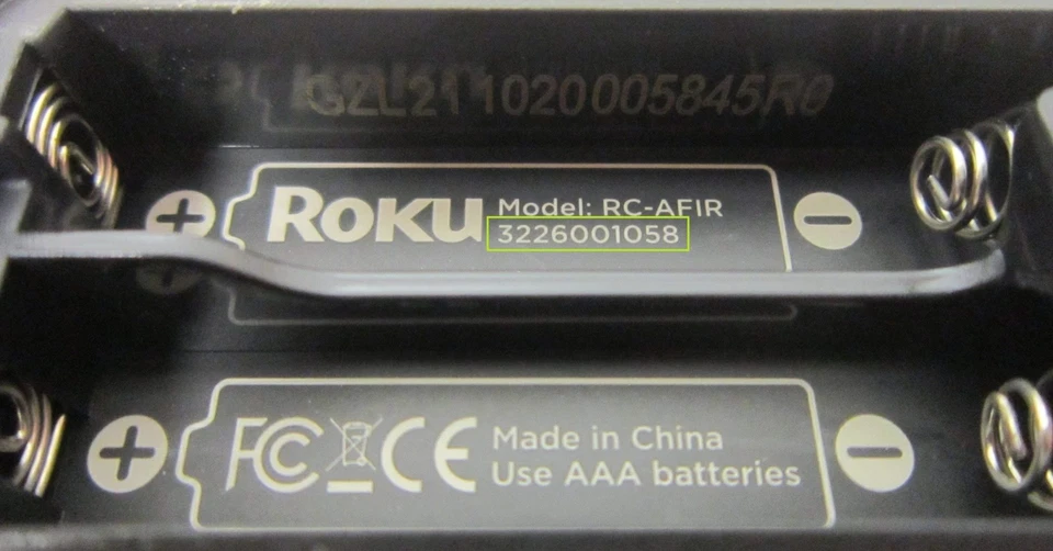 New RCA Roku TV Remote *NOT FOR ROKU STREAMING DEVICES* 3226001058 - Image 3 of 3