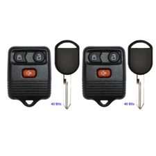 2 Replacement for Ford Ranger 2001 2002 2003 2004 2005 Car Remote Fob + 40 Key