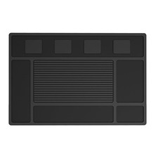 2X(Magnetic Barber Mat for Clippers,Station Barber Tool Organizer Mat for9769