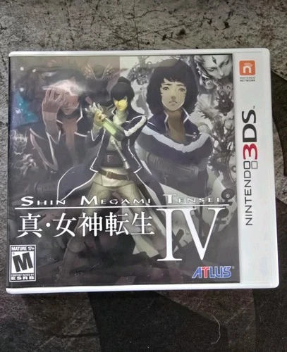 Shin Megami Tensei IV by ATLUS Nintendo 3DS RPG w/ Manual, Case, Cartridge